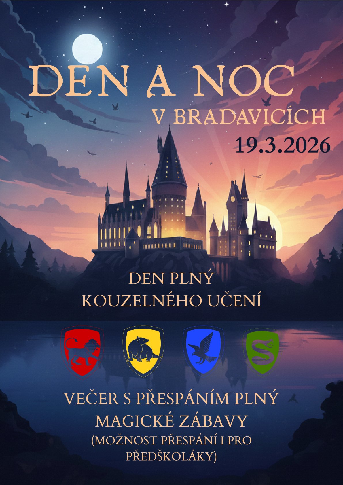 Den a noc v Bradavicích
